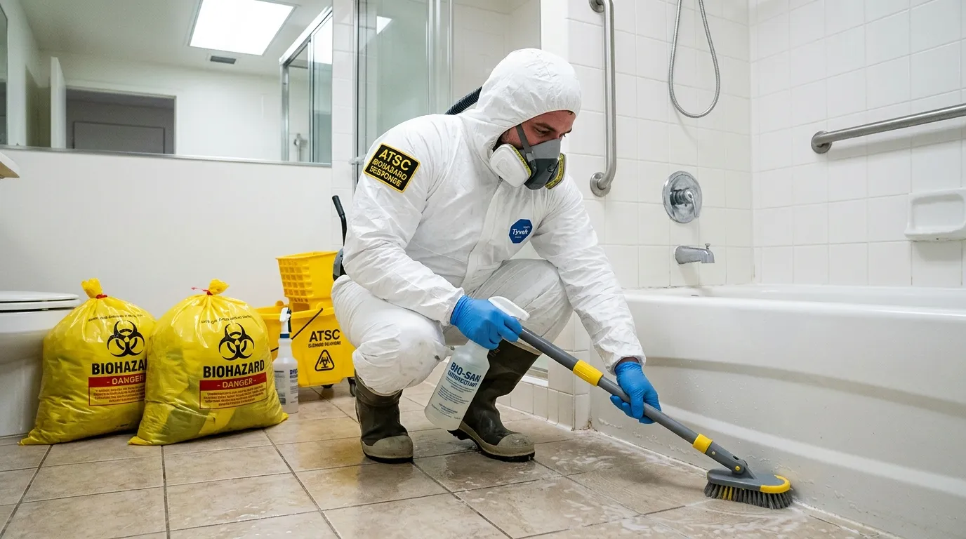 Decontamination equipment deployed for Blood Cleanup in Harrisburg